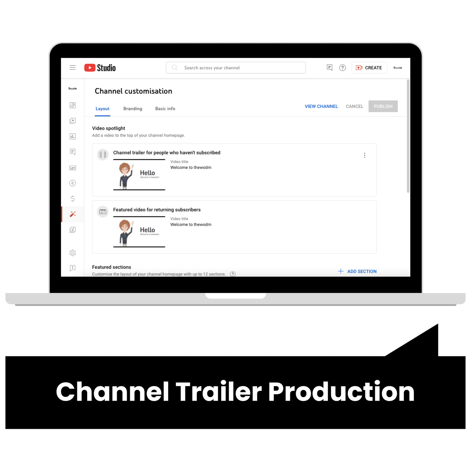Channel Trailer Production