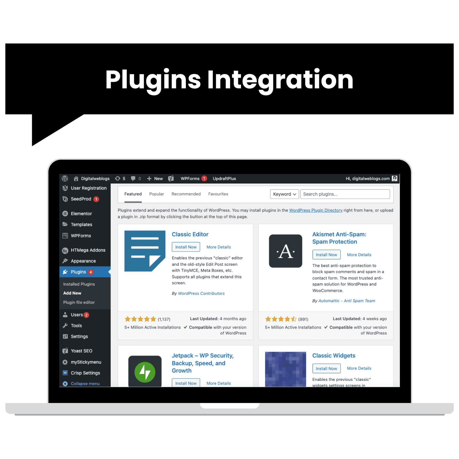 Plugins Integration