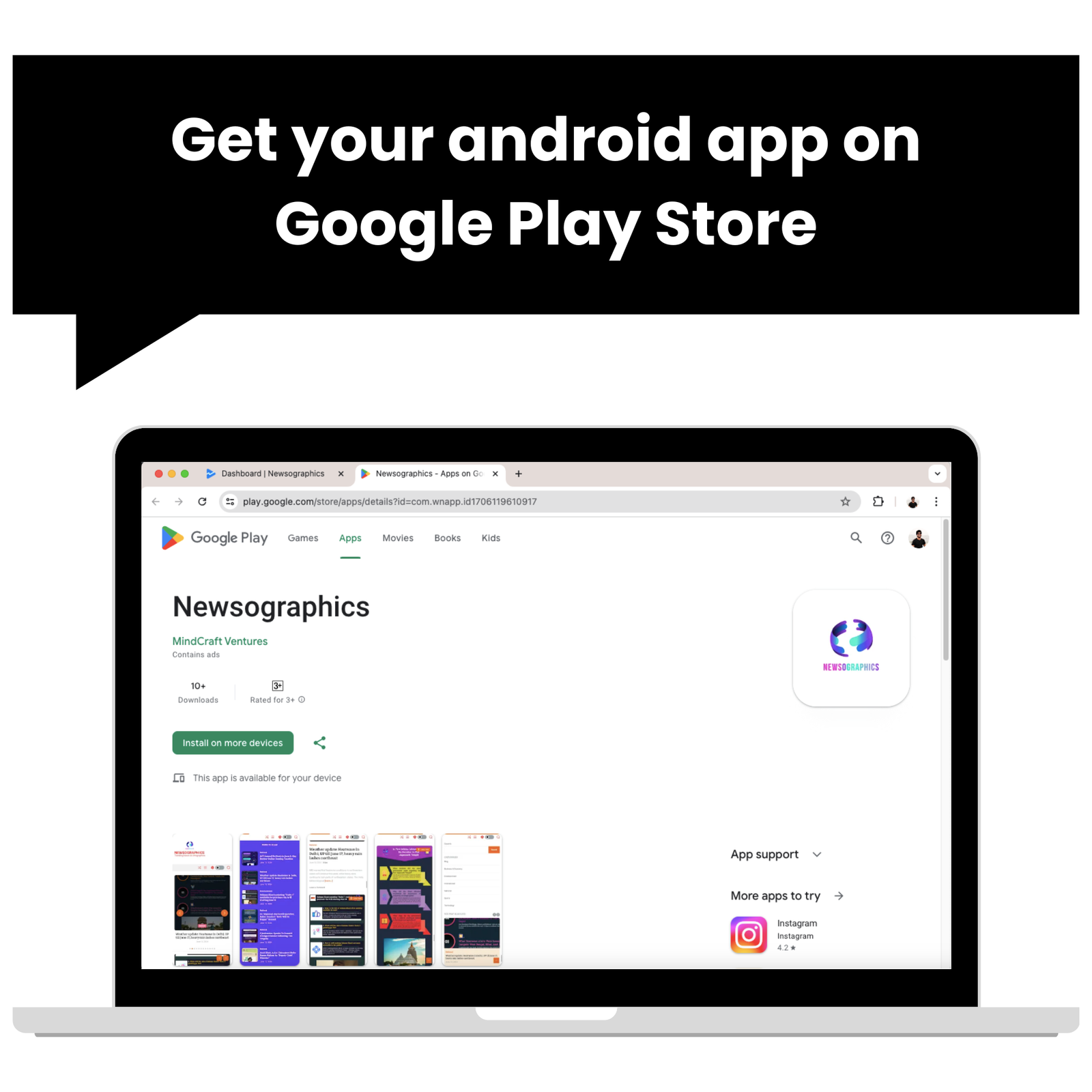 get your android app on Google Play Store