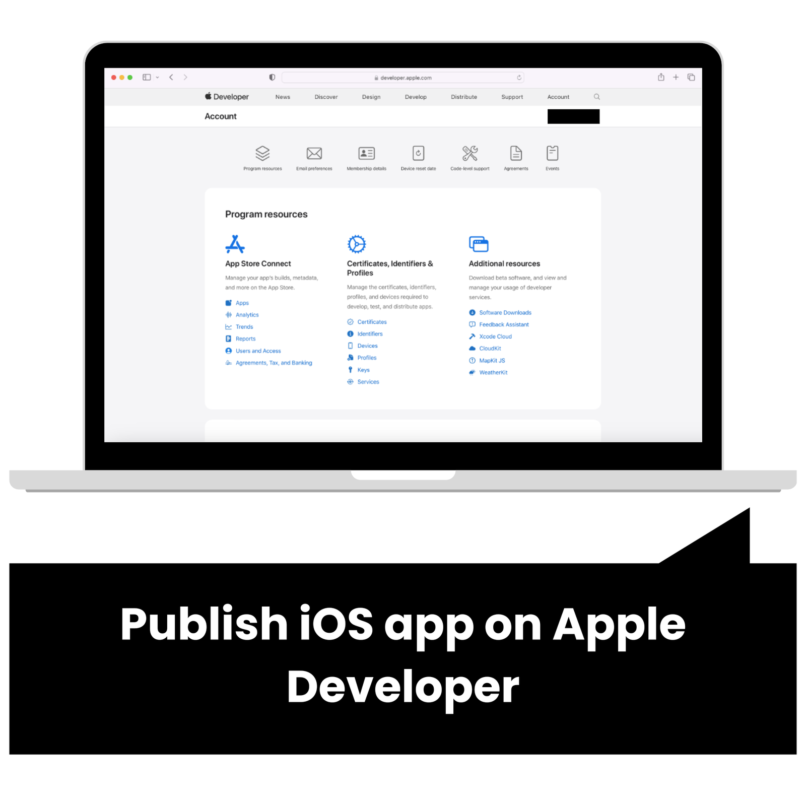 publish ios app on apple developer